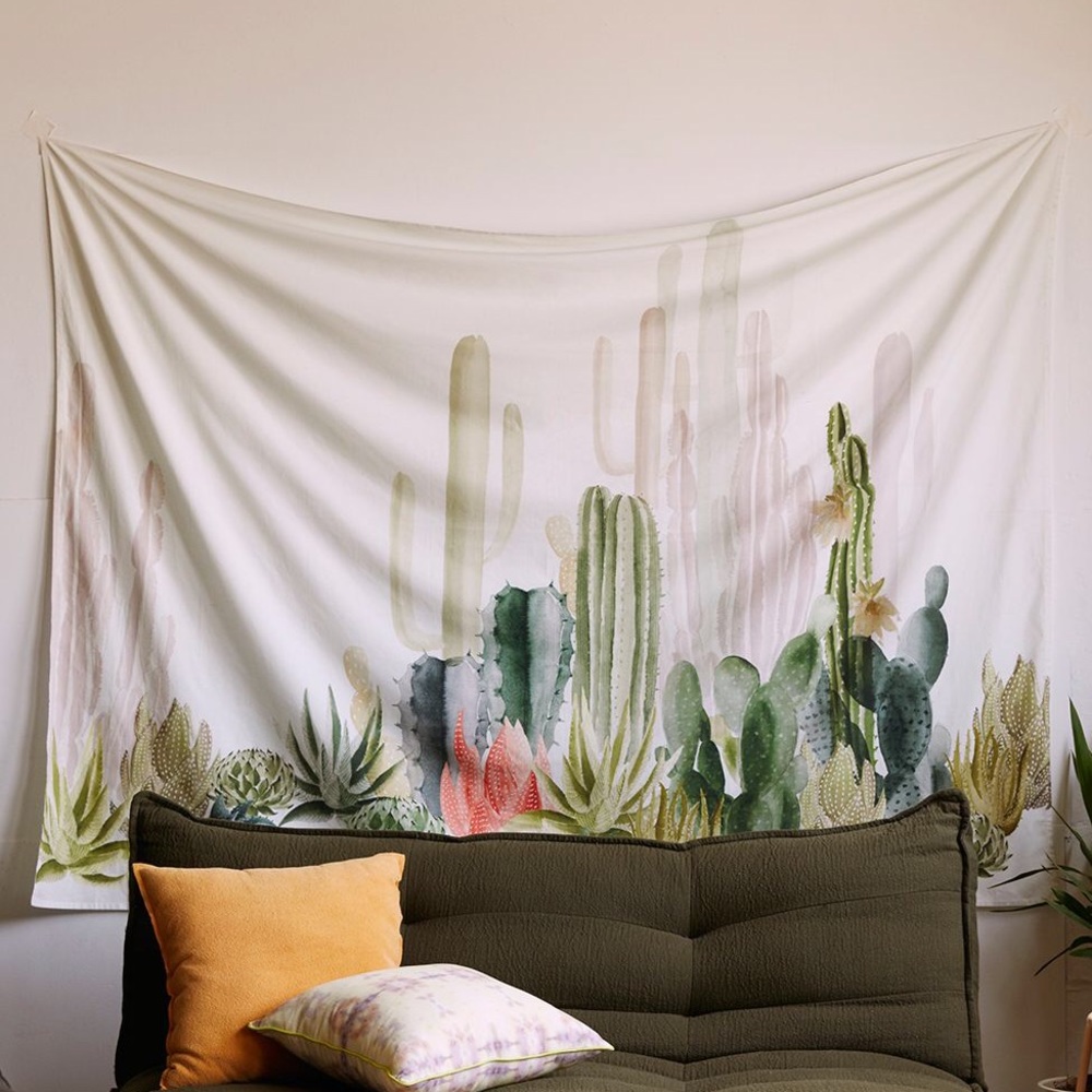 Urban Outfitters Cactus Tapestry
